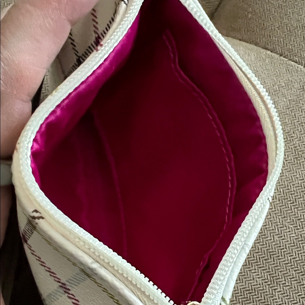 Coach Multicolor Plaid Wristlet - Picture 5 of 6